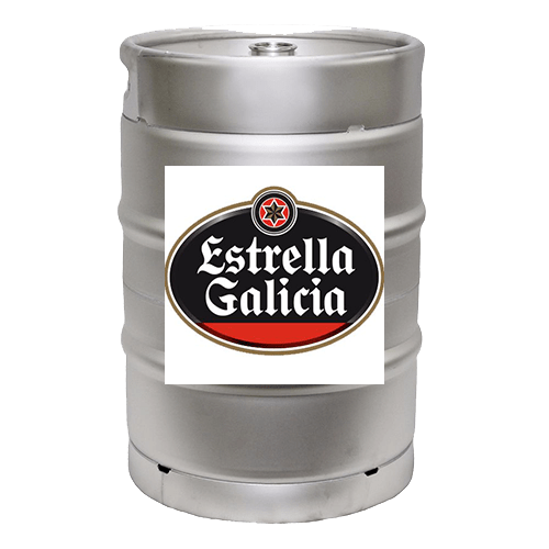 Estrella Galicia Pilsner 30 litre Keg