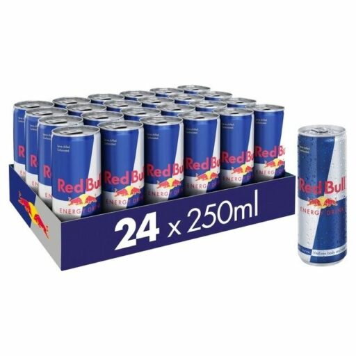 Red Bull Energy Drink, 24 Cans, 250ml Each