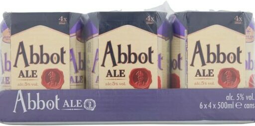 Abbot Ale 24-Pack 500ml Cans